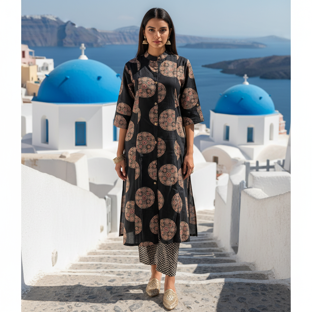 Two Piece Kurti Set