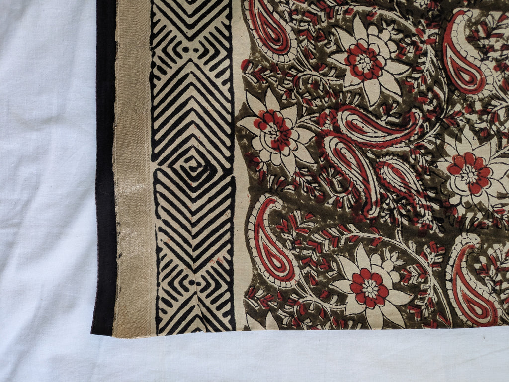 Maheswri Silk Sari with Blouse Piece (Liva Tag Sari)