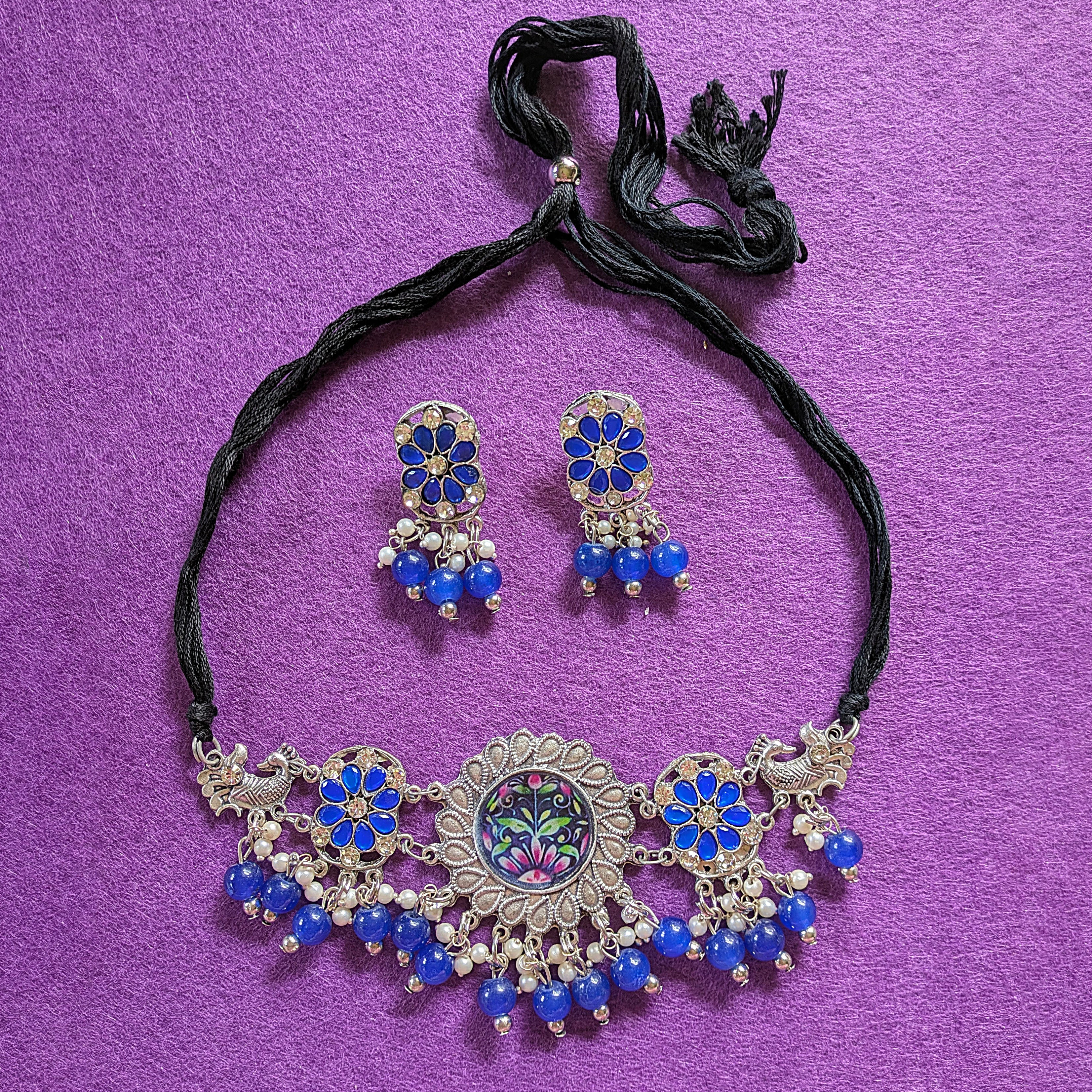 Rajasthani Choker with Earrings