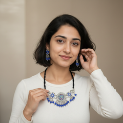 Rajasthani Choker with Earrings