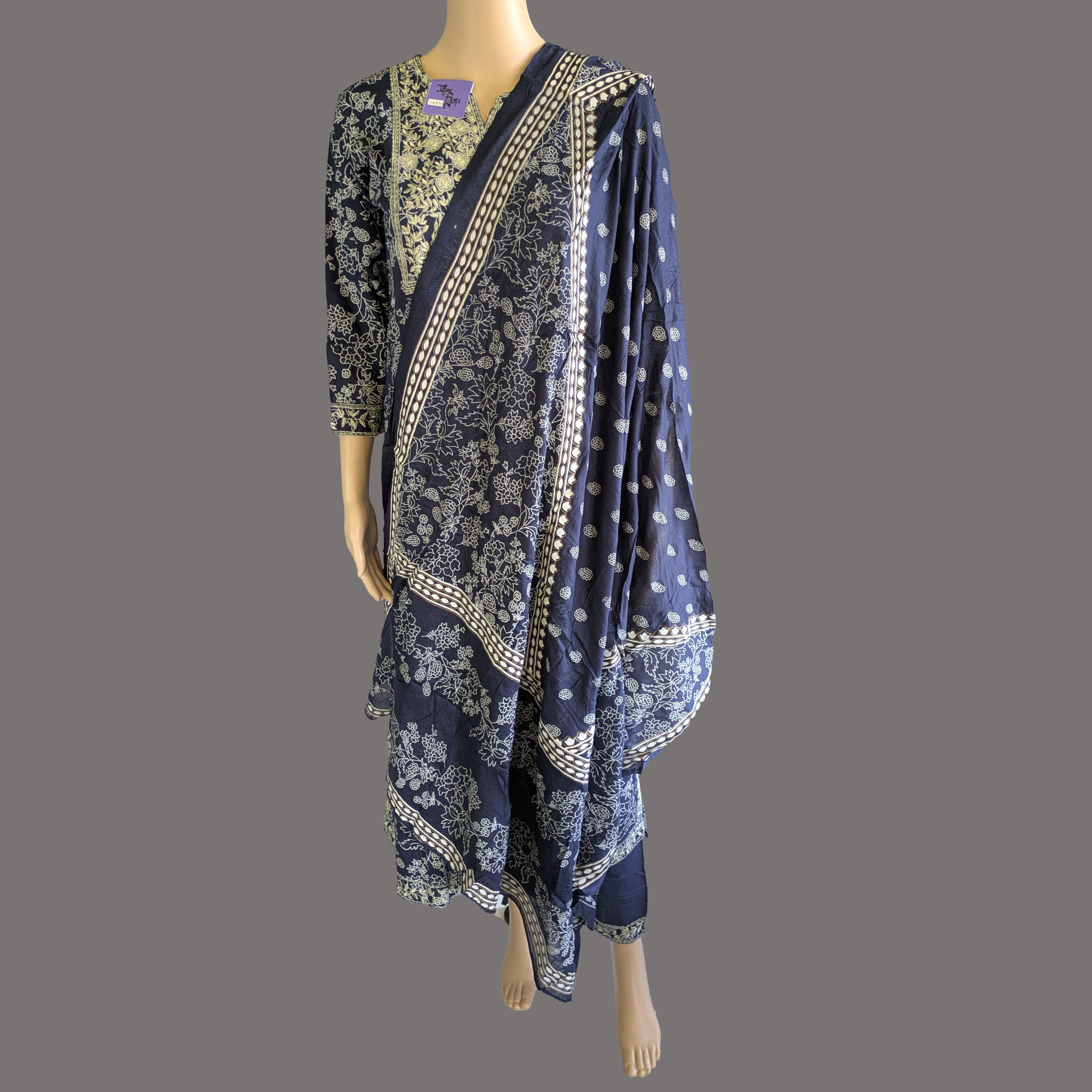 Three Piece Kurti Set