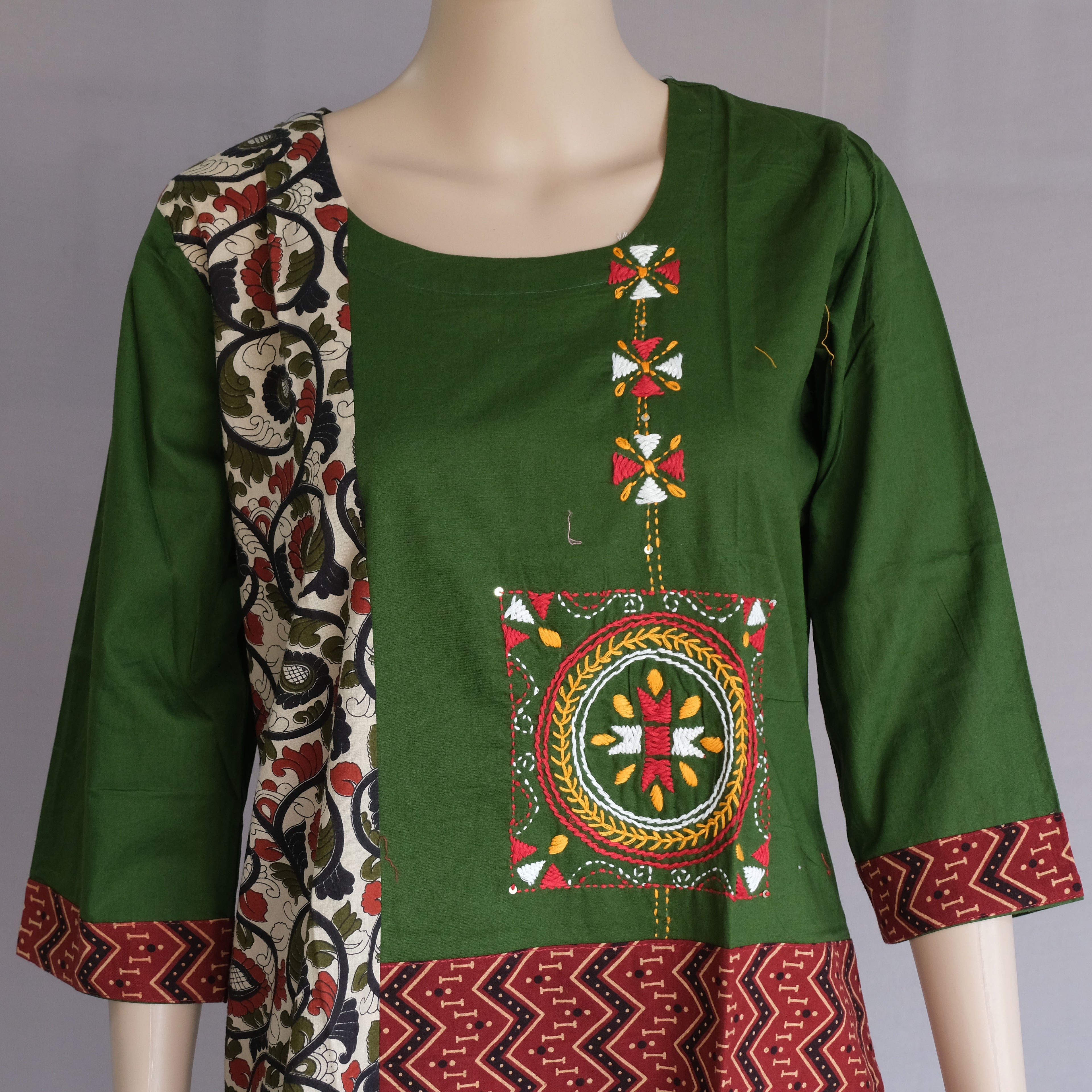 Boutique Kurti Green (NATRANG)