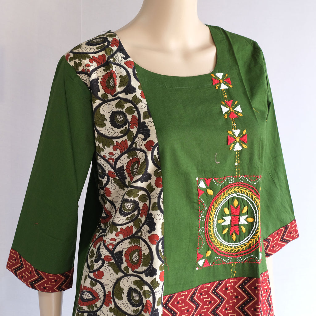 Boutique Kurti Green (NATRANG)