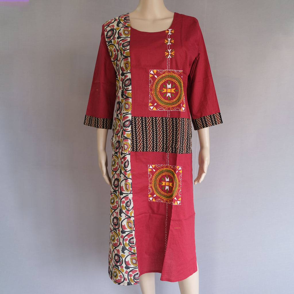 Boutique Kurti Red (NATRANG)
