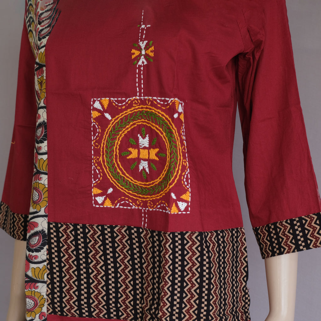 Boutique Kurti Red (NATRANG)