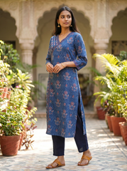 Three Piece Kurti Set