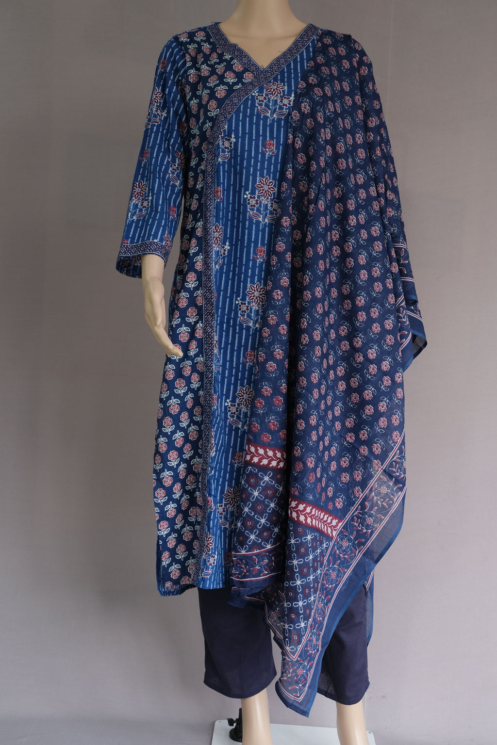 Three Piece Kurti Set