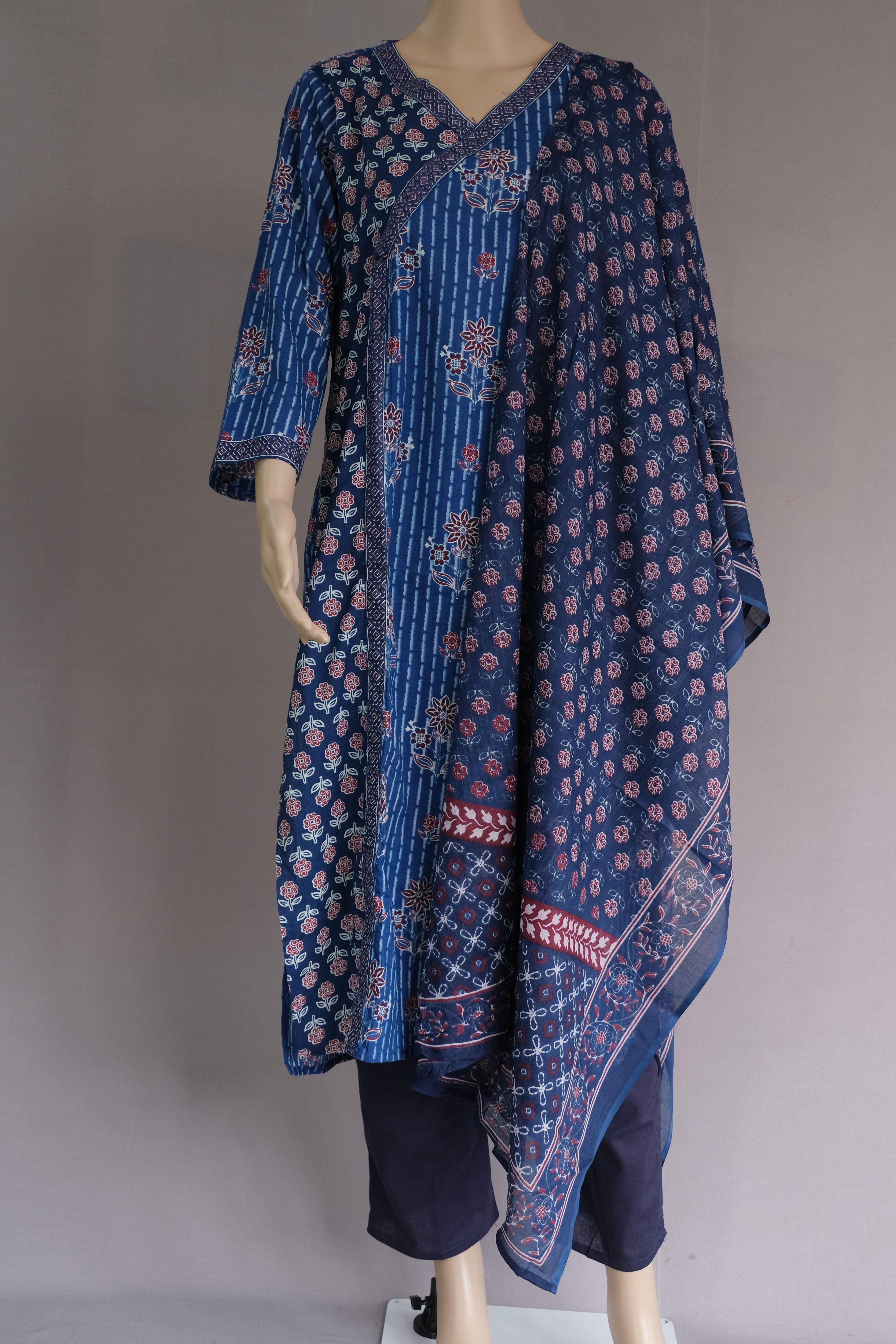 Three Piece Kurti Set