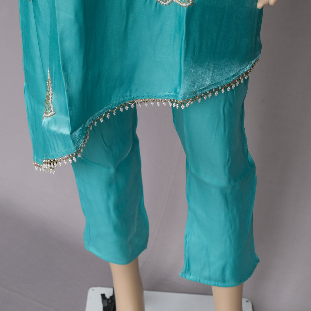 Corset Kurti Seagreen