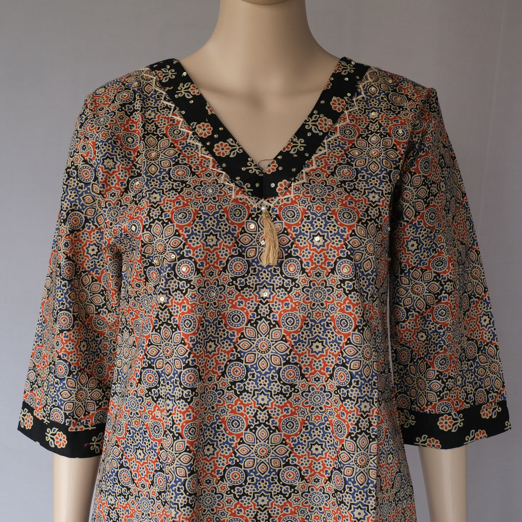 Three Piece Kurti Ajrok