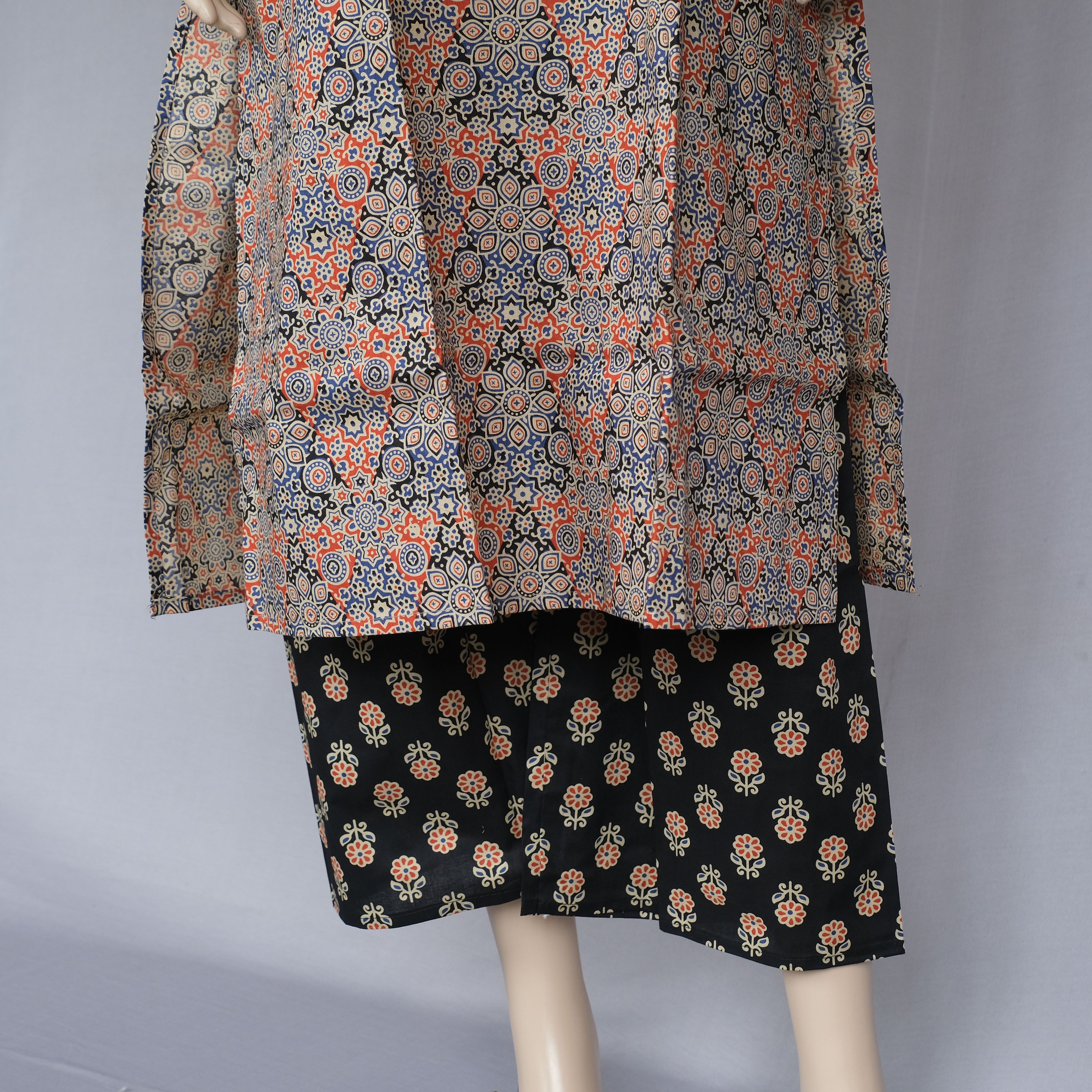 Three Piece Kurti Ajrok
