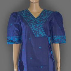 Blue Kurti with Side Pocket (MM Brand)