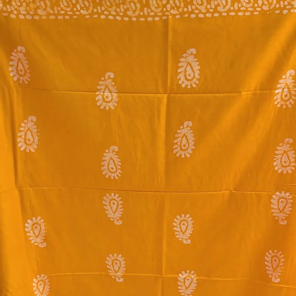 Batik Chanderi Sari with Blouse piece