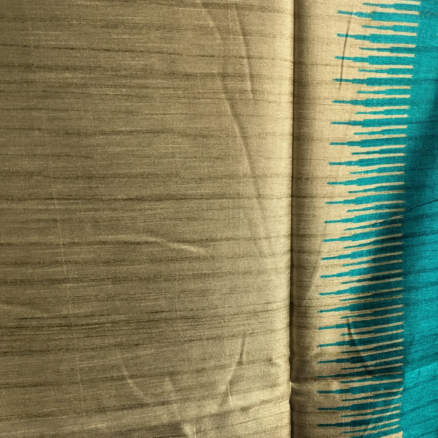 Semi Gjicha Sari with Blouse Piece