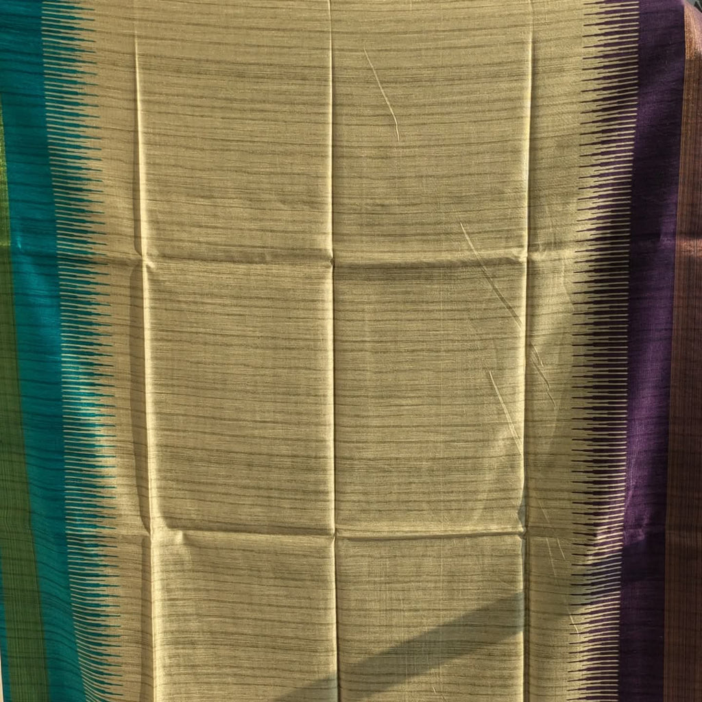 Semi Gjicha Sari with Blouse Piece