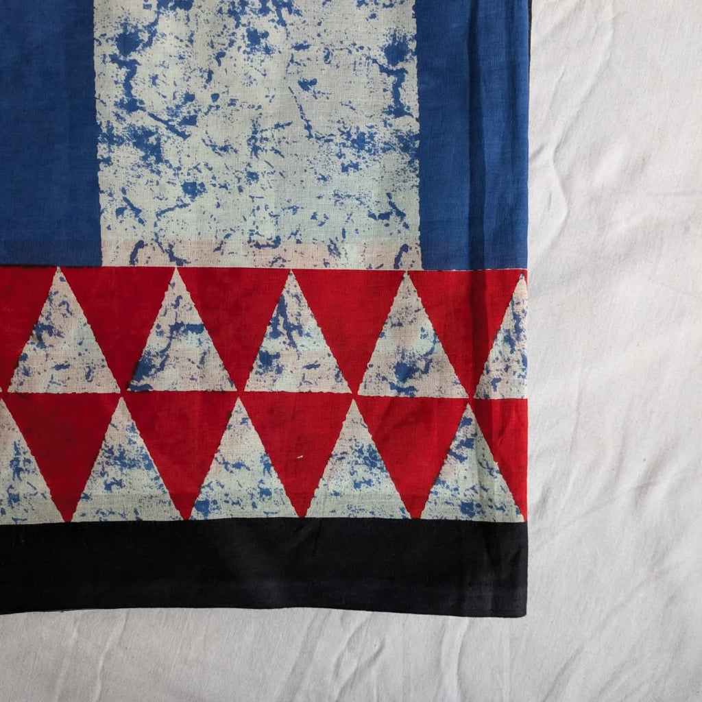 Jaipuri Cotton Sari with Blouse Piece.