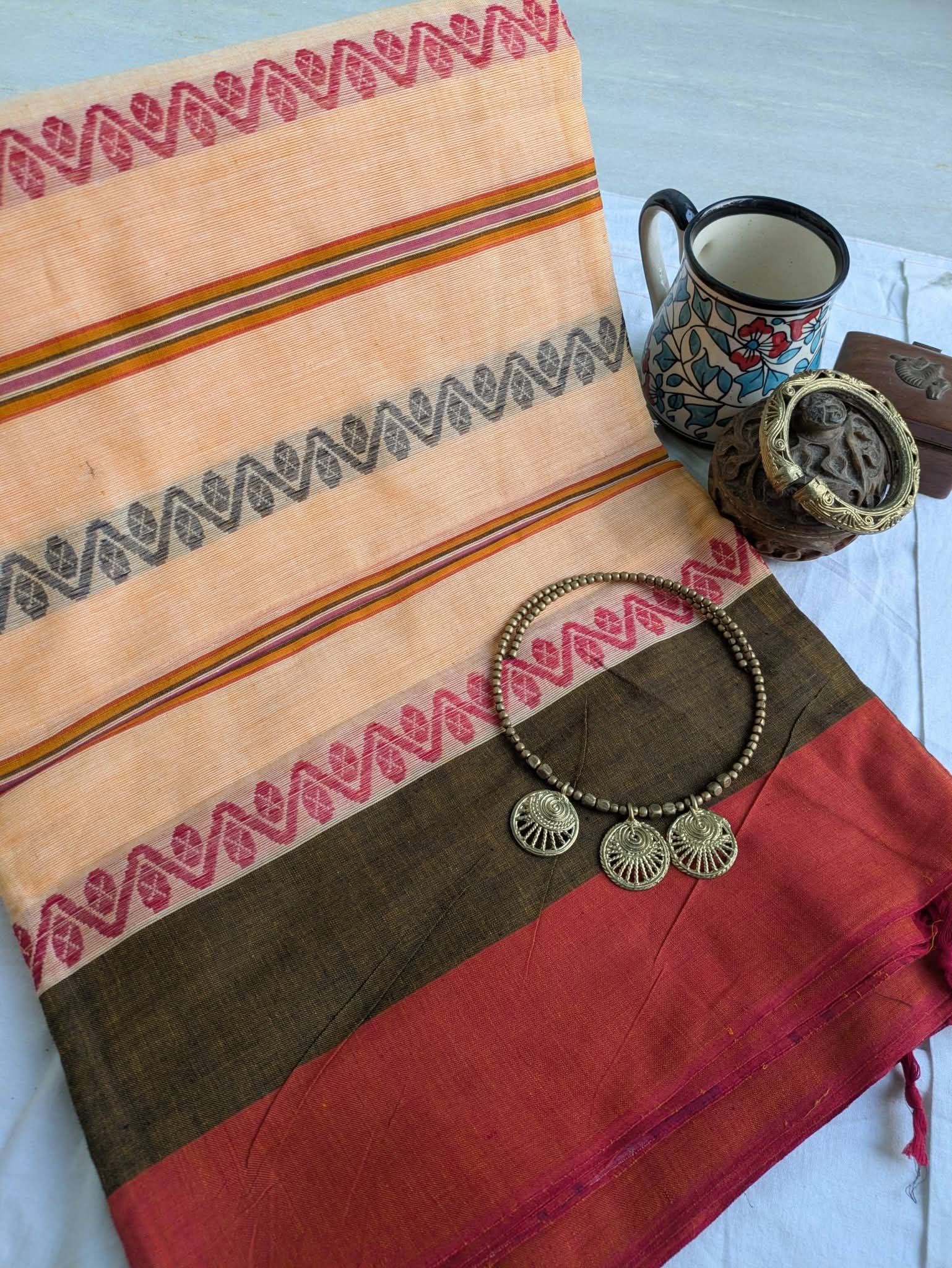 Dhonekhali Cotton Sari 2