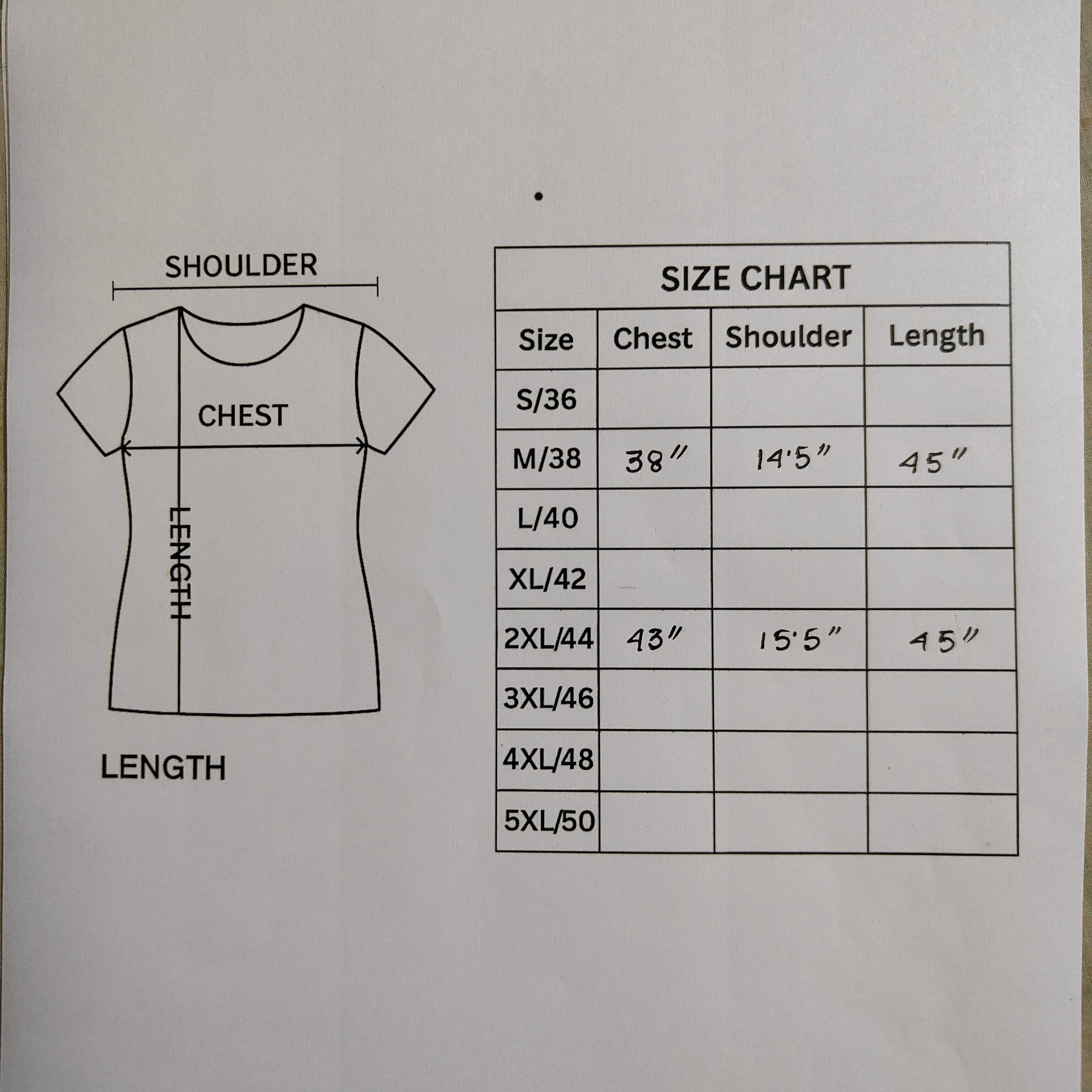 Two Piece Kurti with Embroidery Work