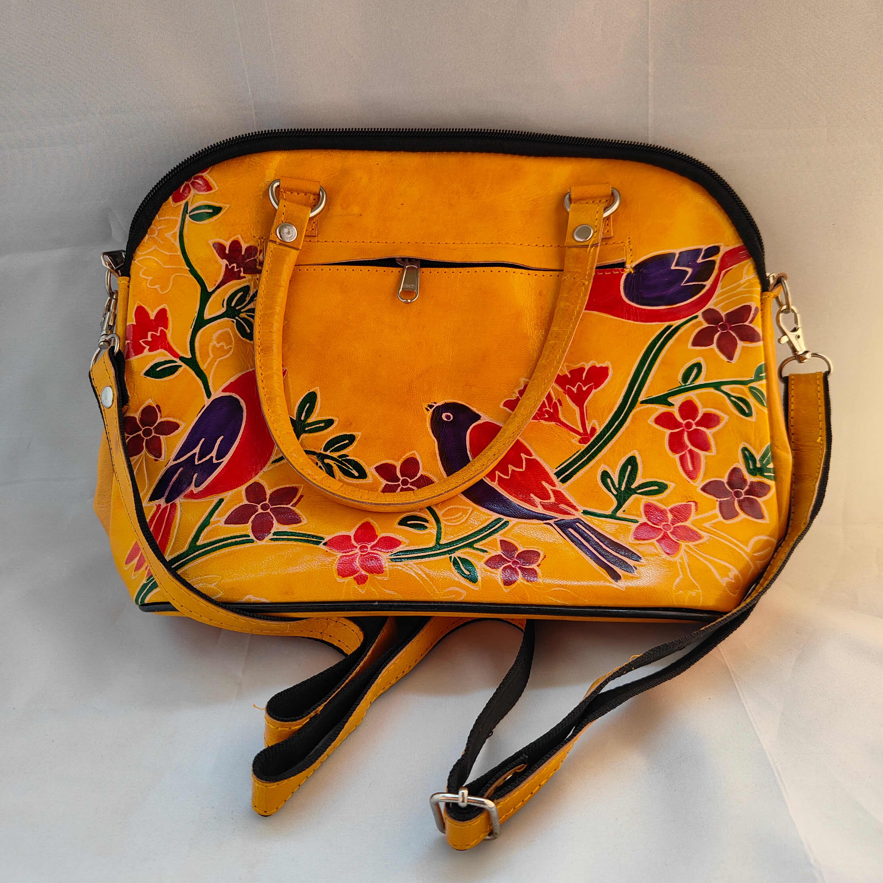 Leather Bag from Santiniketan