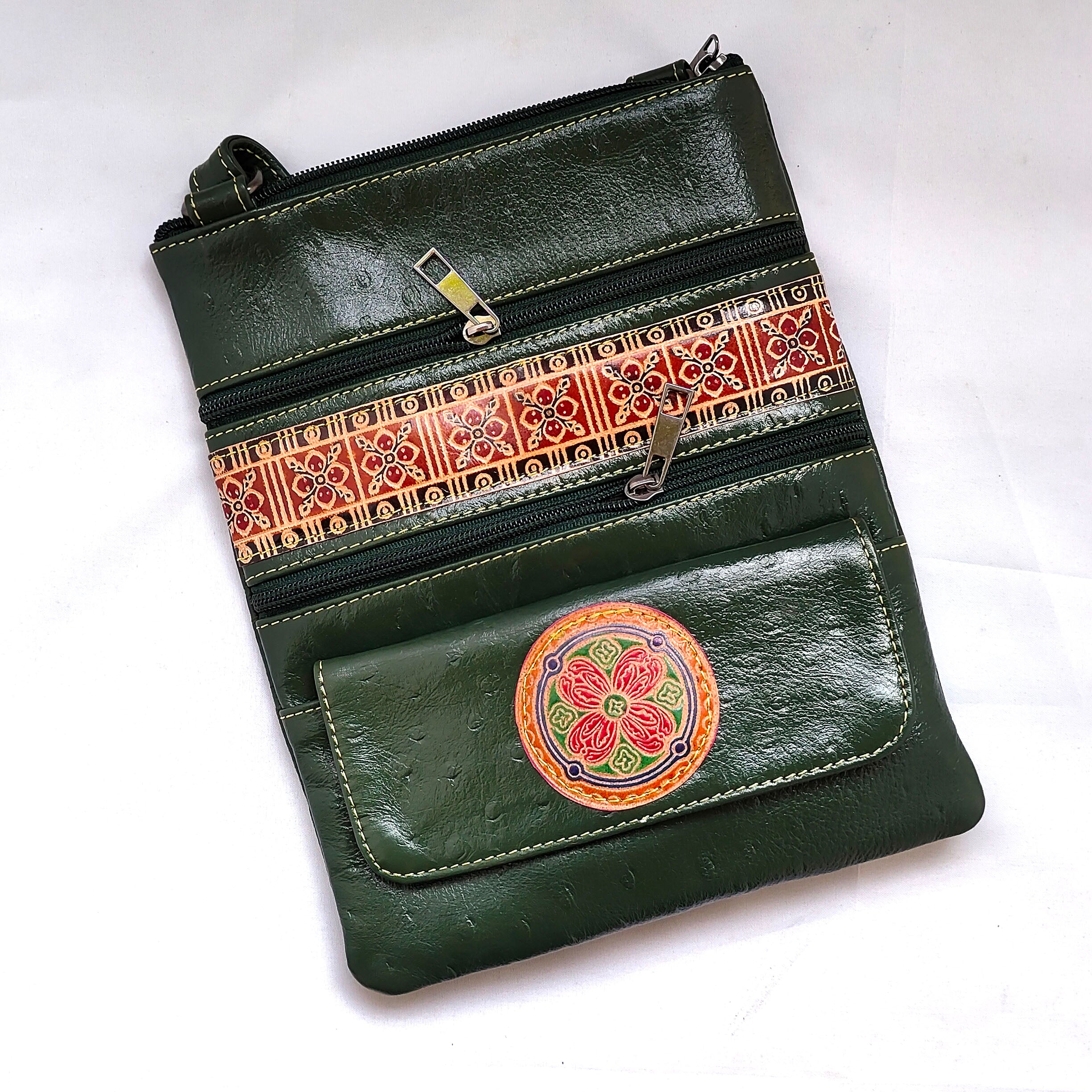 D Sling Bag Green
