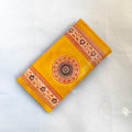 Yellow Leather Purse (9 Inches)