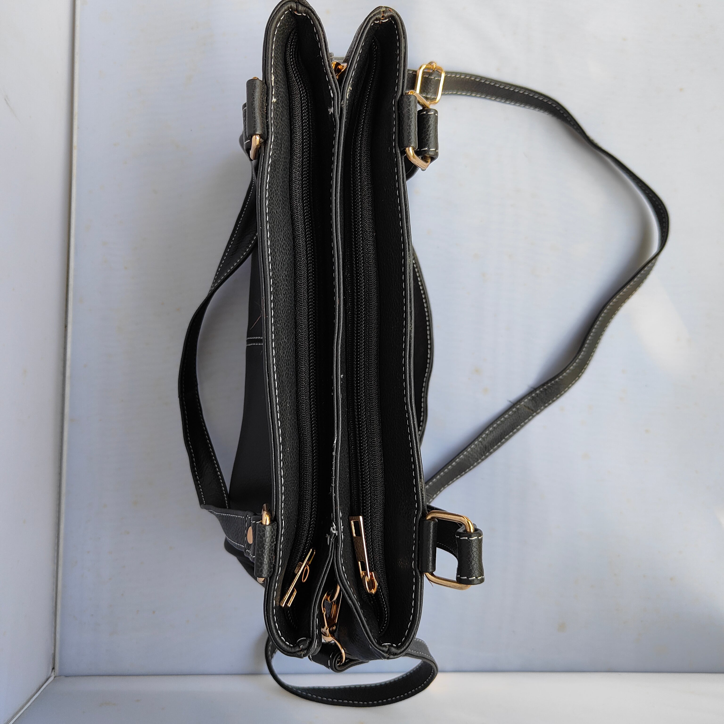 Luxury Leather Bag Black