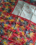 Batik Pure Silk Sari with Blouse Piece