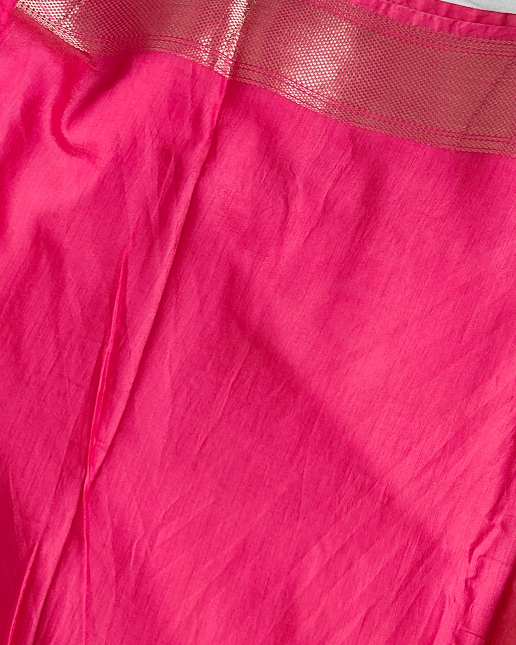 Maheswari Batik Sari Pink 2