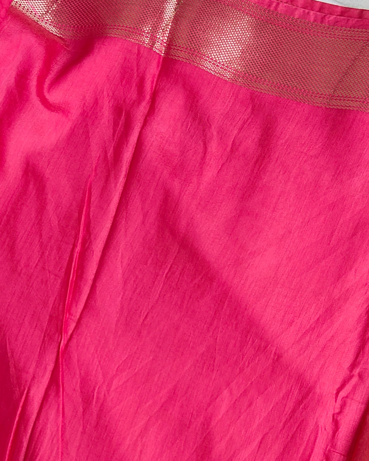 Maheswari Batik Sari Pink 2