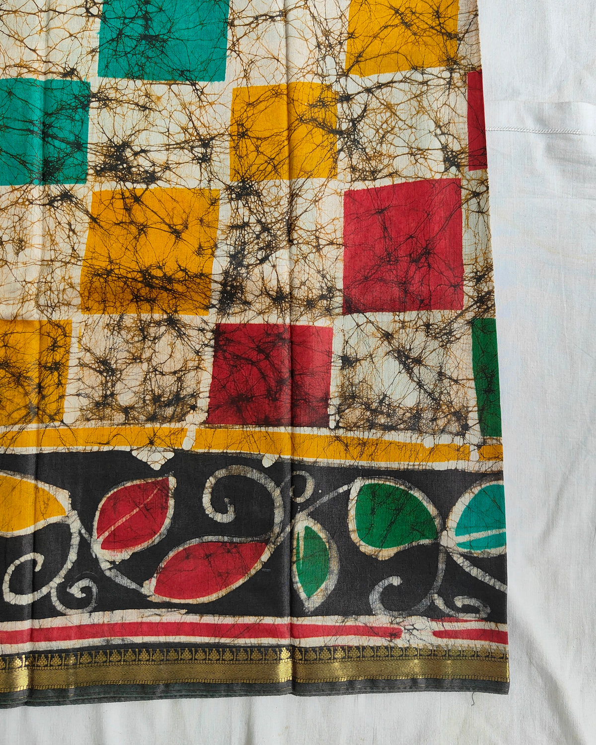 Maheswari Batik Sari Multicolour
