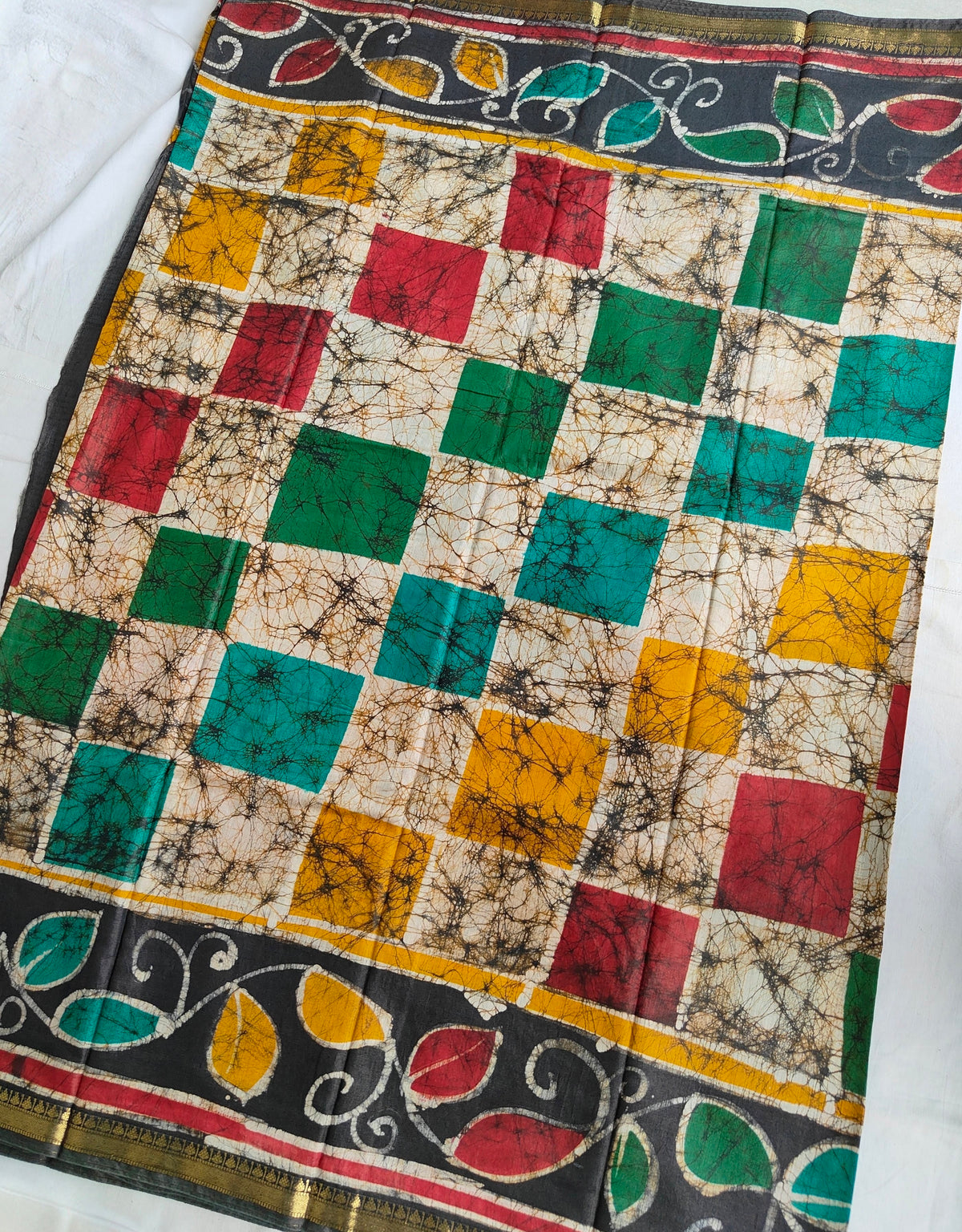 Maheswari Batik Sari Multicolour