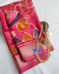 Maheswari Batik Sari Pink 1