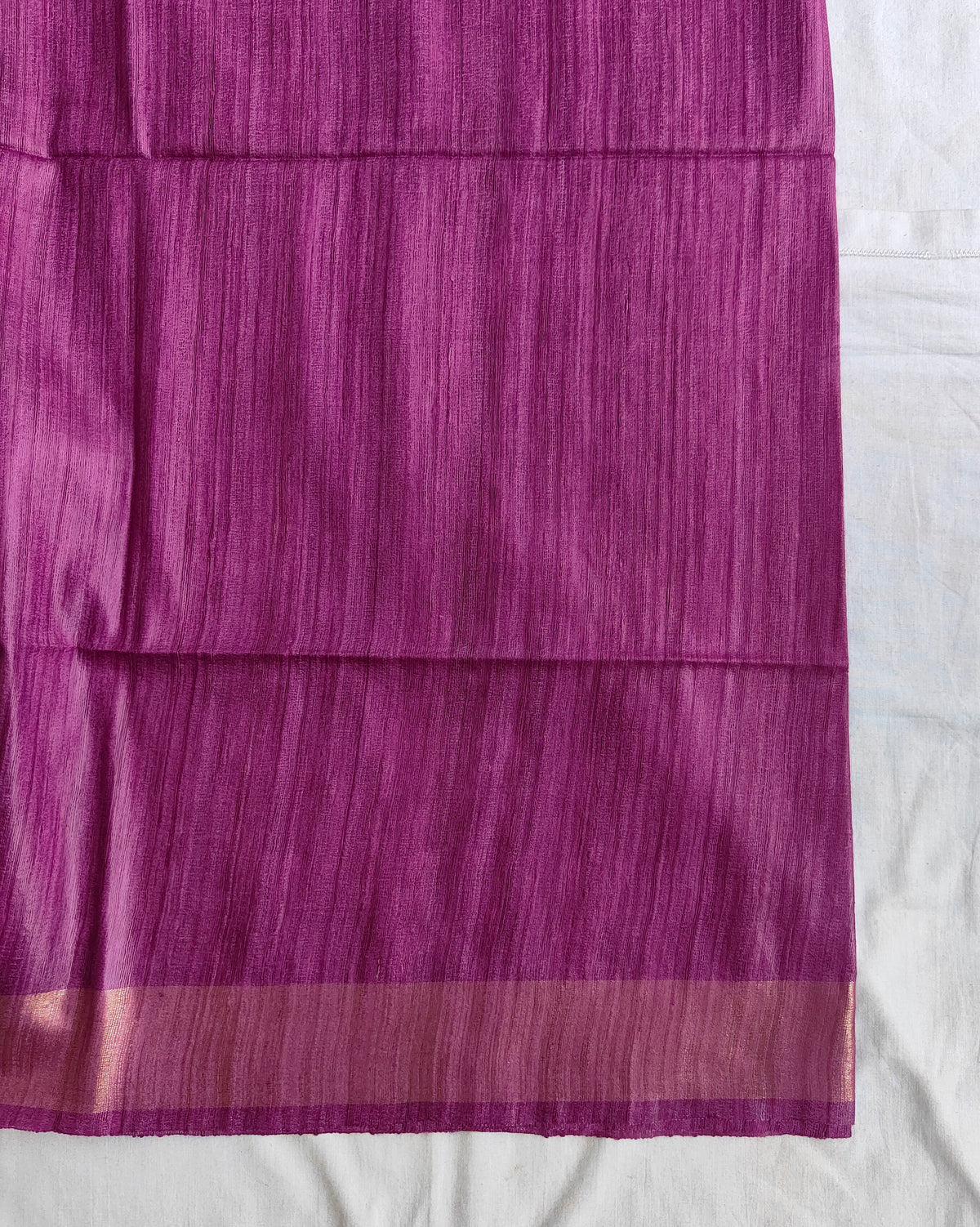 Bicolour Ghicha Sari Purple & Blue