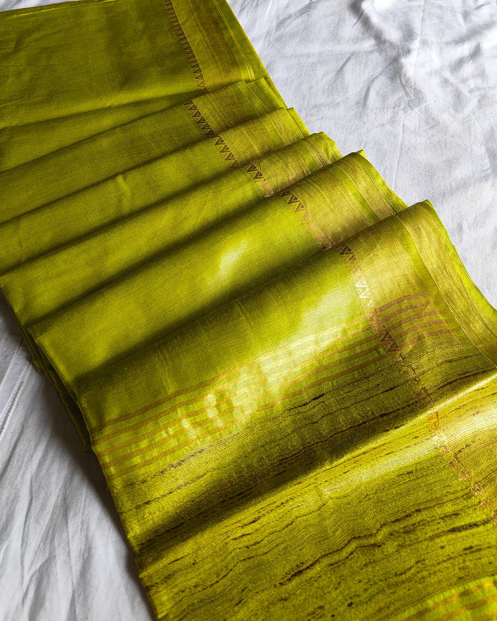 Tussar Muga Silk Mark Sari