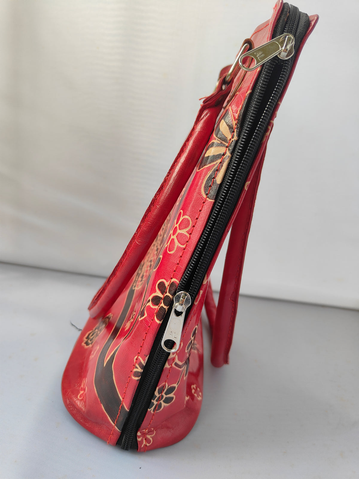 Santiniketan Leather Bag Tall