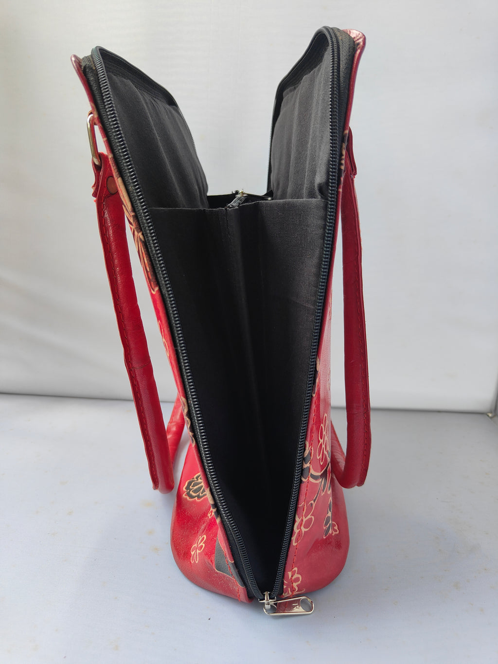 Santiniketan Leather Bag Tall