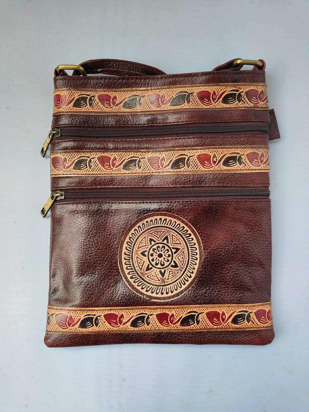 D Sling Bag Brown 2