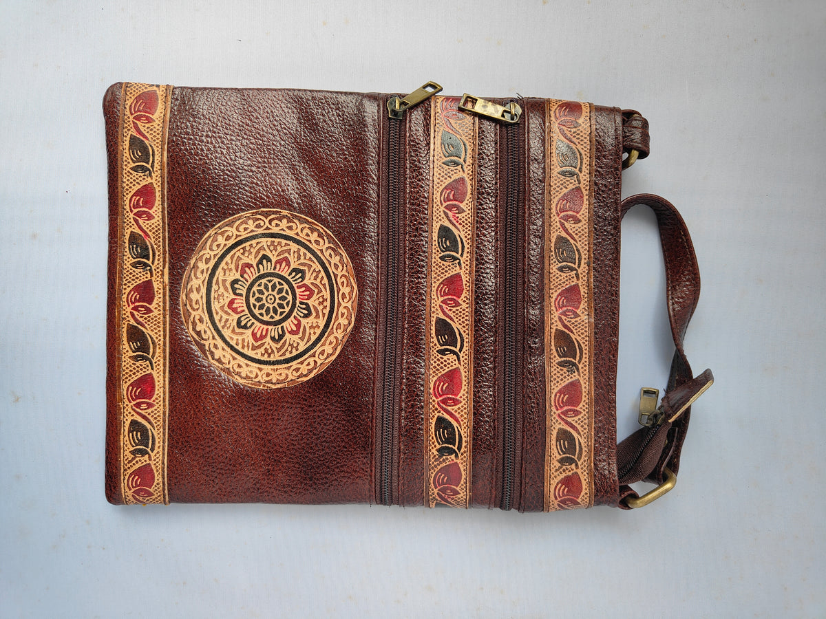 D Sling Bag Brown 1