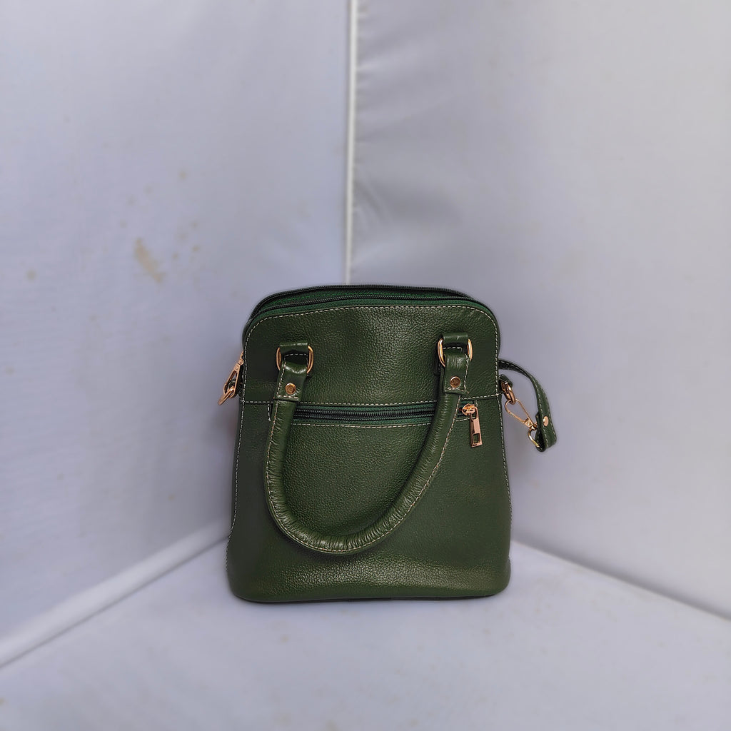 Santiniketan Small Sling Bag Green