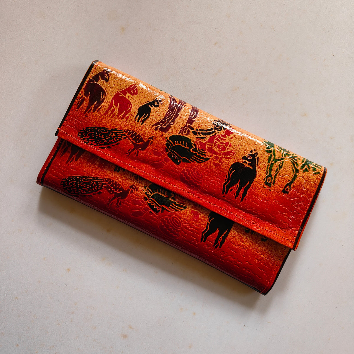 Santiniketan Leather Purse 2