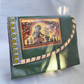 Green Luxe Flap Bag