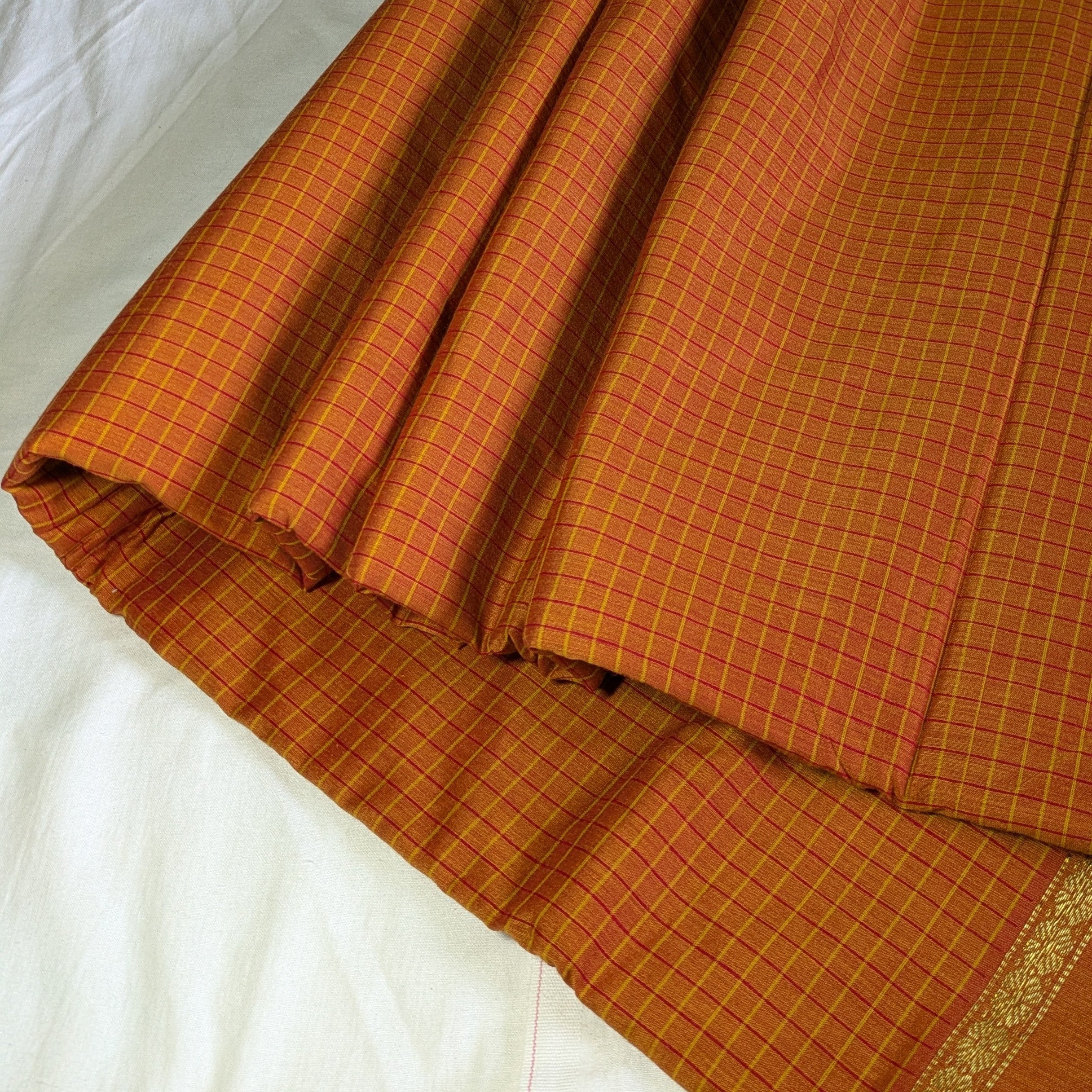 Gadwal Sari with Blouse Piece