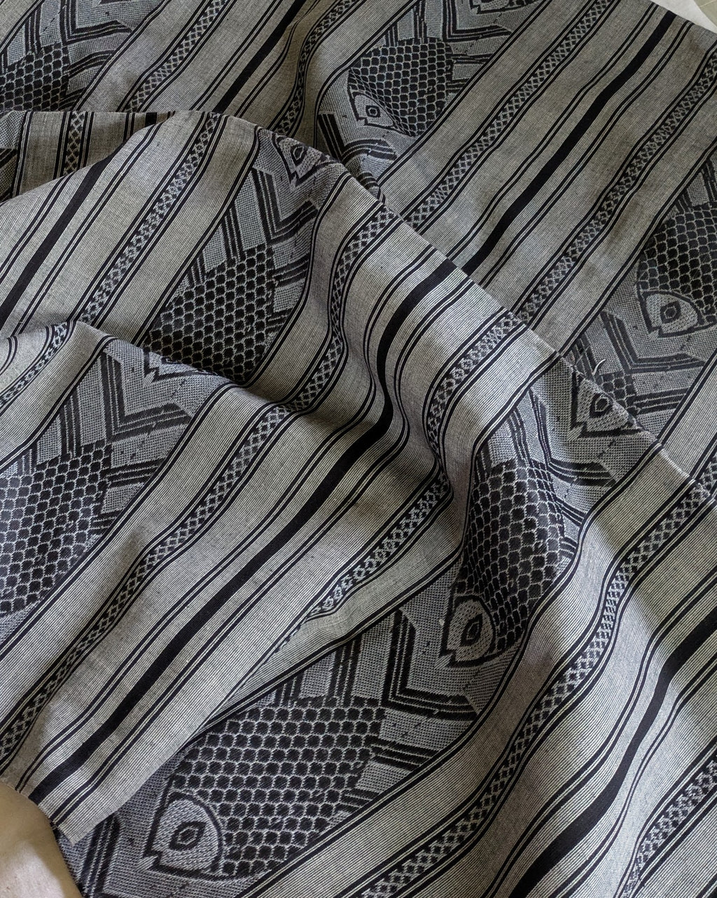 Dhonekhali Sari (No Blouse Piece)