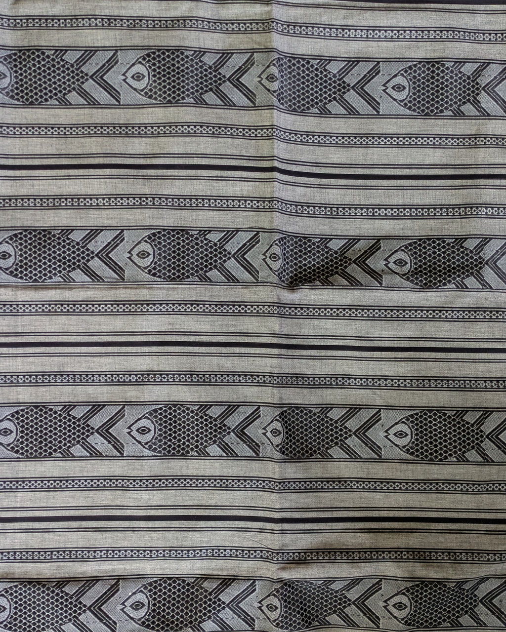 Dhonekhali Sari (No Blouse Piece)