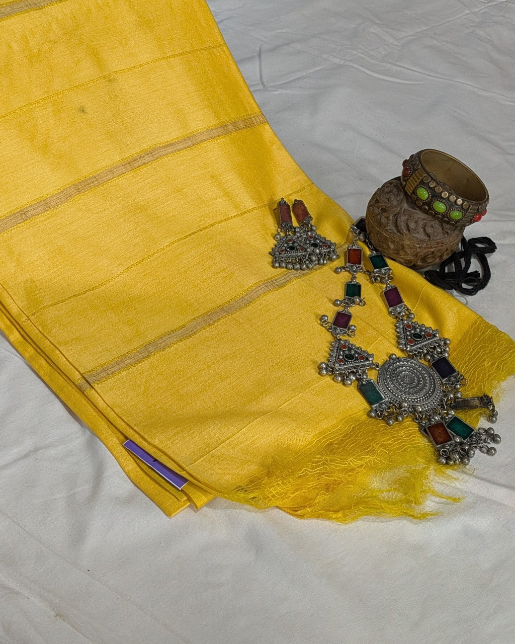 Bhagalpuri Sari with Blouse Piece