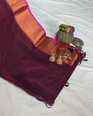 Mangalgiri Sari with Blouse Piece