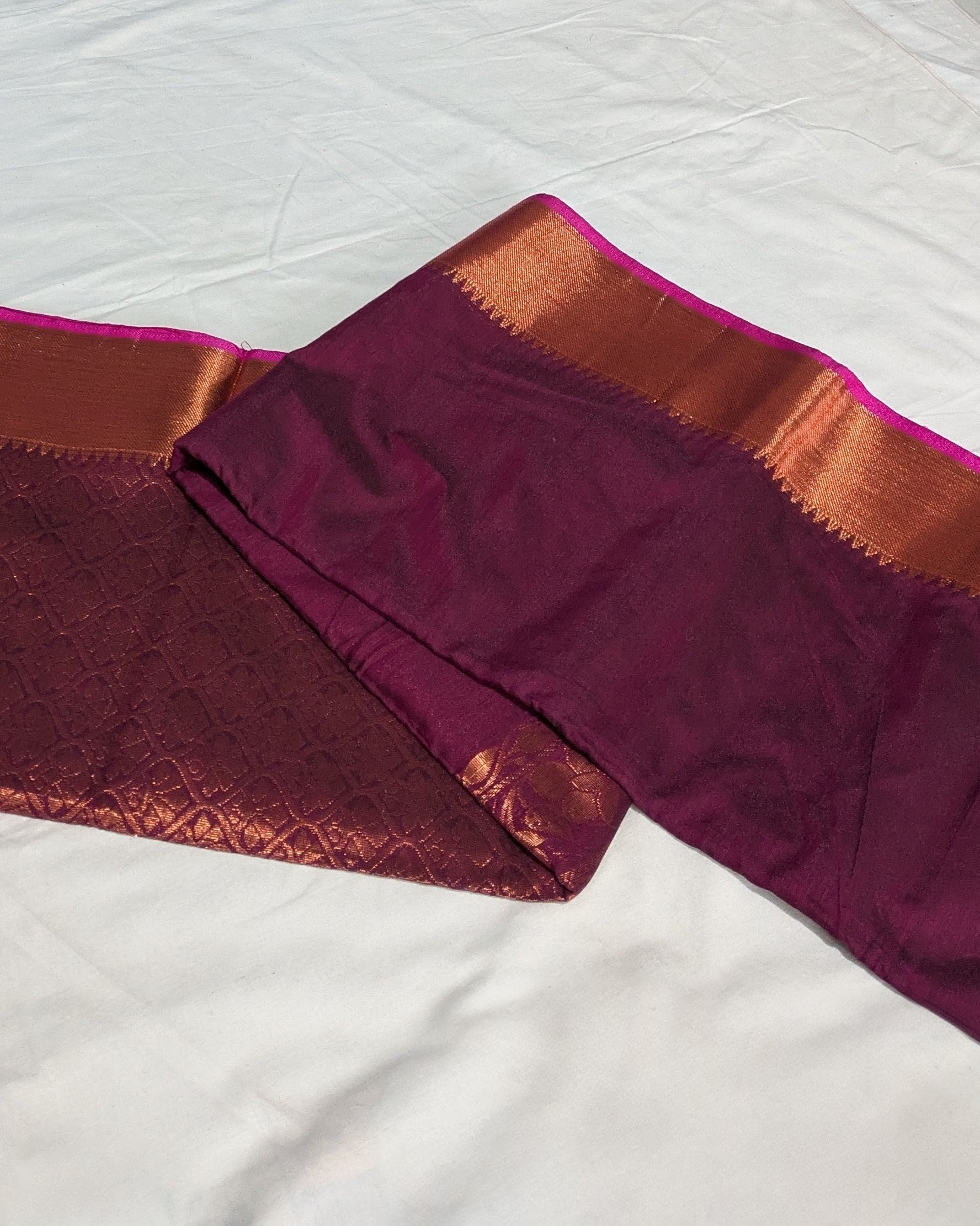 Mangalgiri Sari with Blouse Piece