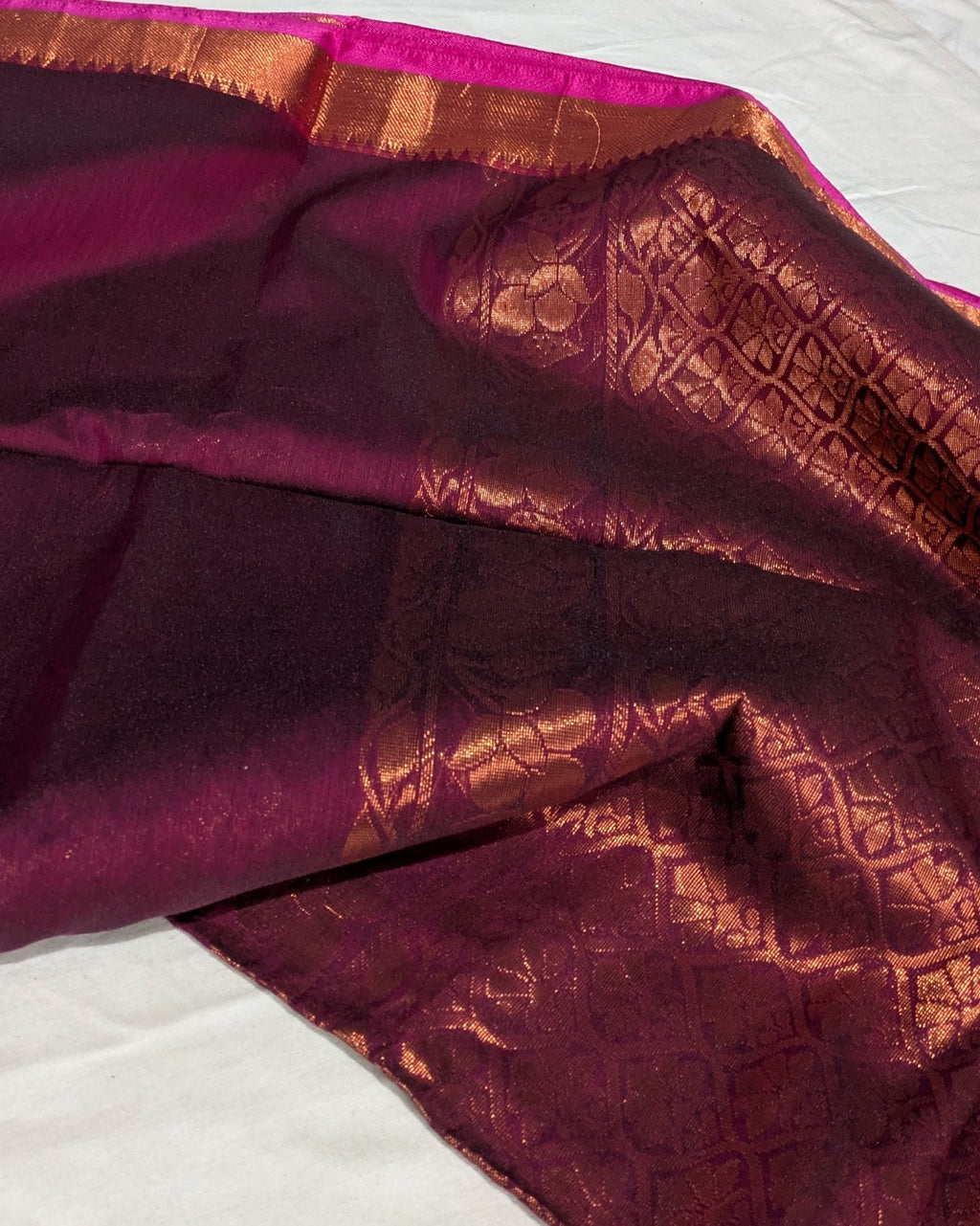Mangalgiri Sari with Blouse Piece
