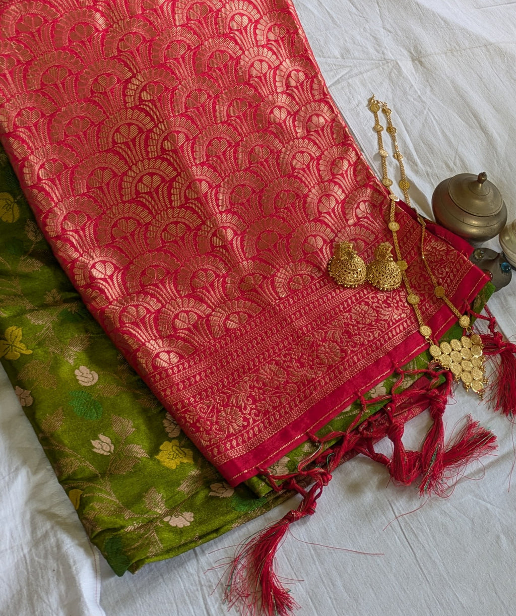 Pashmina Sari with Blouse Piece