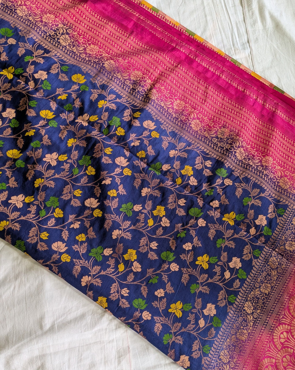 Pashmina Sari with Blouse Piece